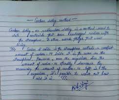 Radiocarbon dating provides the isotope. Explain Carbon Dating Method In Easy Words Edurev Class 10 Question