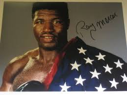 BOXING CHAMPION GOLD MEDALIST THE LEGEND RAY MERCER AUTOGRAPHED 8X10 W/COA 