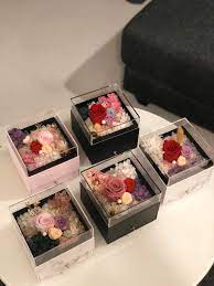 With right care, the flowers will last more than a year! Preserved Flowers Jewelry Box Hobbies Toys Stationery Craft Flowers Bouquets On Carousell