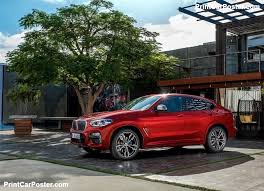 Bmw X4 M40d 2019 Poster Id 1343063 Bmw X4 Bmw Bmw Red