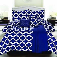Cobalt Blue Black And Blue Comforter Set Luxury Home Cameron 5 Piece Comforter Set Comforter Sets Blue Bedding Bedding Sets