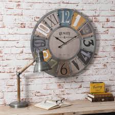 Clock With Rivets D 60cm Edwin Pendule Maison Du Monde Maison Du Monde Horloge