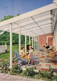 Mid Mod Backyard Patio Mid Century Landscaping Backyard Pergola Patio Design