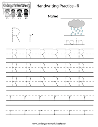 kindergarten letter r writing practice worksheet printable writing practice handwriting worksheets for kids kindergarten writing