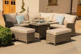 Check spelling or type a new query. Maze Rattan Winchester Royal Corner Dining Set With Fire Pit The Clearance Zone