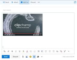 Am einfachsten ist es natürlich eigene videos auf youtube hochzuladen und von dort aus über den link. Einbetten Von Videos In Outlook E Mails Clipchamp Blog