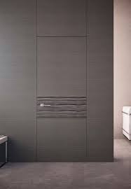 Modern Flush Door With Concealed Frame Flush Doors Modern Door Doors