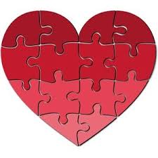 In this delightful game, very young children can have fun and learn while putting together five simple puzzles. Silhouette Design Store Vintage Valentine Cards Heart Puzzle Valentines Art