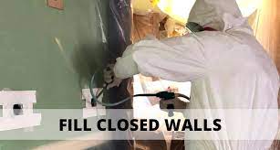 Will filling with diy expanding foam solve the issue, as i don't think the insulation is sufficient or will this cause further problems. Videos Insulating Existing Walls With Spray Foam Gives You A Tight Air Seal Lower Energy Bills L Insulating Existing Walls Spray Foam Insulation Spray Foam
