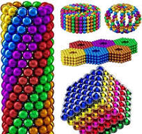 SKYBUCKET Magnetic Balls New Trending 216 Pcs Ball Toys for ...
