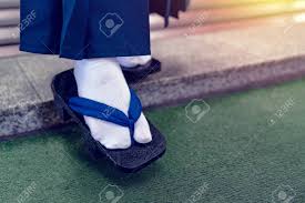 Nowadays you won't see many japanese people with traditional footwear unless they're wearing a kimono, of course. Sandals Wooden Shoes Of Traditional Japanese Stock Photo Picture And Royalty Free Image Image 112671608