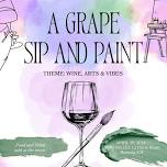 A Grape Sip and Paint