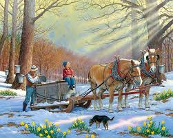 Sweetness And Light C John Sloane In 2020 American Folk Art Modern Landscape Painting Cottage Art