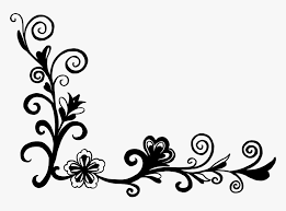 Download free vectors photos and psd files on freepik. Flower Vector Transparent Background Design Clipart Black And White Hd Png Download Kindpng