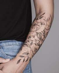 Pin By Gpr On I N K Forearm Sleeve Tattoos Floral Tattoo Sleeve Black And White Flower Tattoo