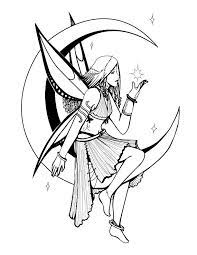 Moon easy simple fairy drawing. Moon Fairies Drawings Moon Fairies Drawings Moon Fairy By Control The