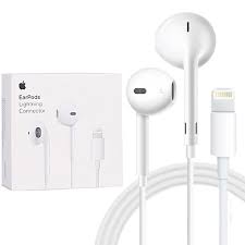 Apple Earpods Lighting Connector 3 5mm Plug Earphone Inline Control Deeper Richer Bass Music Calls Runing For Iphone In Ear Earphone Apple Earpodsearpods Apple Aliexpress