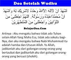 Doa Setelah Wudhu Beserta Artinya Contoh Soal Dan Materi Pelajaran 5