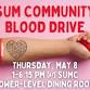 SUM Community Blood Drive Hosted by Versiti Blood event image