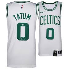 Boston celtics jayson tatum green swingman 2020 jersey/uniform. Jayson Tatum Signed Nike Celtics Jersey Fanatics Hologram