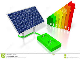 Solar Panels Concept Stock Illustration Illustration Of