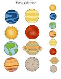 Okul Oncesi Uzay Boyut Etkinligi Jpg 1 275 1 650 Pixeles Okul Okul Oncesi Gezegenler