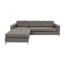 This sectional is cleverly designed to allow the chaise to be positioned on the left or the right, so it can adapt to any room layout. 68 Off Gus Modern Gus Modern Jane Bi Sectional Sofas
