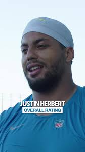 Justin Herbert Reacts to Madden Rating