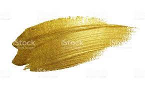 Gold Paint Brush Stroke Abstract Gold Glittering Textured Art Gold Paint Gold Paint Colors Brush Stroke Png