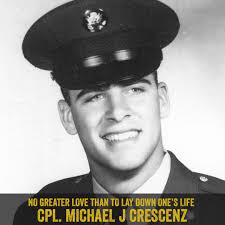 Corporal Michael J. Crescenz posthumously received the Medal of Honor for  his actions #OTD while serving in Vietnam with the 196th Infantry Brigade.  That morning, his unit engaged a large, well-entrenched force
