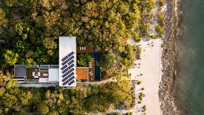 sordo madaleno arquitectos has completed a beach home on the island of cozumel that brings vegetation indoors through open brighton houses vegetation architect