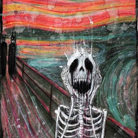 Screaming skull | Gusfink