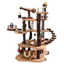 Magic Wooden Fairy Tree House Wooden Tree House Doll House For Boys Fairy Tree Houses