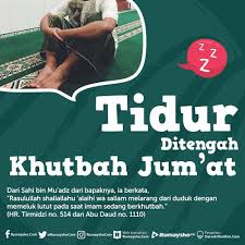 Gambar smile it's friday bahasa inggris. Tidur Di Tengah Khutbah Jum At Motivasi Kata Kata Quran