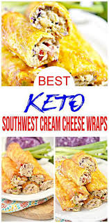 The texture of the cream cheese is perfect with the soft crunch of bacon. Easy Dinner Recipes Low Carb Keto Southwest Cream Cheese Wraps Simple Quick To Make If U L Recipes Using Rotisserie Chicken Keto Recipes Easy Keto Recipes