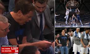 On monday, the billionaire mark cuban said it would be bad parenting to run for president in 2020 the definition of bad parenting is running for president, cuban said, noting he has three children. Mavs Owner Mark Cuban S Shocked Reaction As The Nba Suspends Its Season Over Coronavirus Daily Mail Online