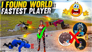 ☆hello guys i hope you liked my video. I Found World No 1 Fastest Player God Lvl Awm Skill Garena Free Fire Youtube