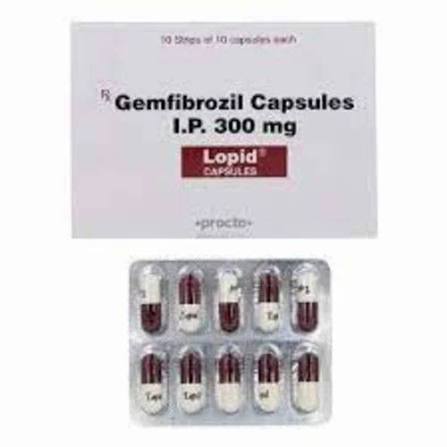 Gemfibrozil (300Mg) Lopid 300 Mg Capsule, Pfizer Ltd, 10x10 at ₹ 4500/stripe in Amravati
