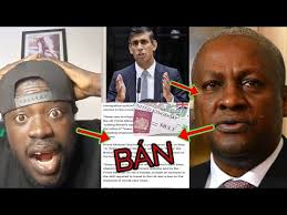 Just Now: Ghanaians B@n From Entering UK As The Reasons Shøcks Everyone