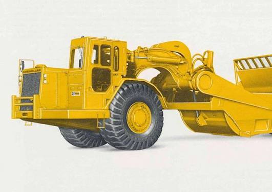 Caterpillar 637D Scraper