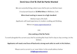 When you create your version of this free sous chef cover letter sample, there are a few things you should keep in mind. Cover Letter Chef De Partie Citem