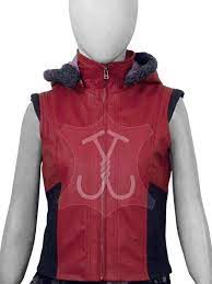 Ruby Roundhouse Jumanji The Next Level Karen Gillan Leather Vest