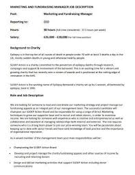 Education and qualifications with a heavy emphasis on writing and communication, many grant managers. Free 10 Charity Job Description Samples Templates In Ms Word Pdf