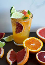 Mocktail Au Kombucha Et Aux Agrumes Fraichement Presse Recipe In 2020 Food Fruit Brunch