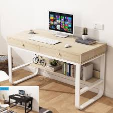 Buy study tables online at best prices. 120cm Computer Desk Study Home Office Table Student Metal Workstation Storage Buy Desks 7446931025041