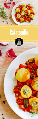 Klassisches Ratatouille Yeah Mit Frischkase Gefullte Mini Knodel Serviert Yippie Yeah Einfach Lecker Rezepte Ratatouille