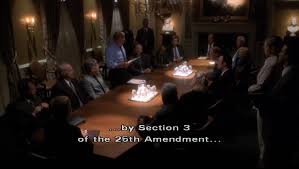 They think resigning is going to clean off the blood of their hands but it is forever on them especially when they did not invoke the 25th amendment to remove the president when they had the power to do so. The American Presidency And The 25th Amendment In Contemporary Tv Series Fiction Reality And The Warped Mirrors Of The Post 9 11 Zeitgeist