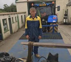 Much-loved farmer escorted down A30 by tractor convoy