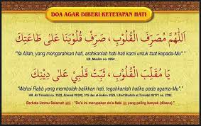 Carihikmah Doa Agar Diberikan Ketetapan Hati Dan Tips Agar Hati Kita Tenang