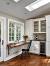 Kitchen Desk Area Organization
